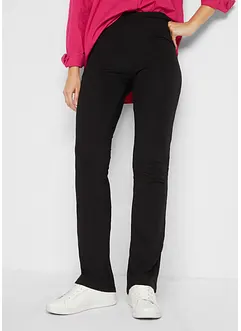 Leggings i bomull med utsvängda ben, bonprix