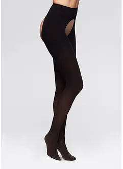 Ogenomskinlig strumpbyxa ouvert (80 den), bonprix
