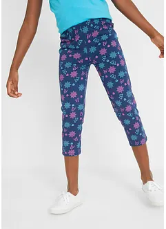 Caprileggings med ekologisk bomull för barn (2-pack), bonprix