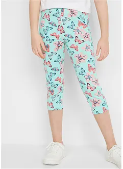 Caprileggings med ekologisk bomull för barn (2-pack), bonprix
