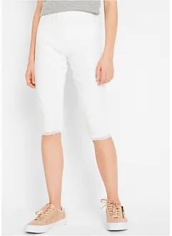 Caprileggings med ekologisk bomull för barn (2-pack), bonprix