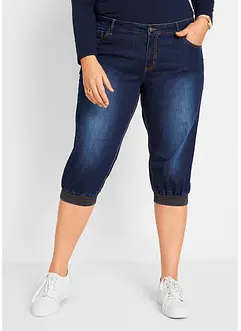 Stretchiga caprijeans, bonprix