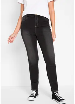 Super Stretch Highwaist Jeans i Slim Fit, bonprix