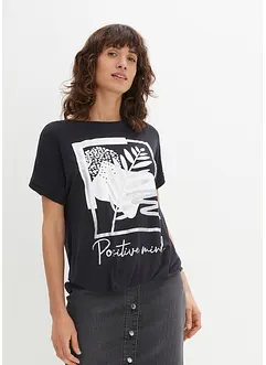 T-shirt med tryck, bonprix