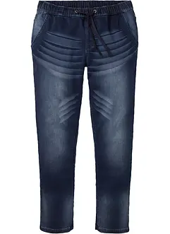 Trikåjeans, smal passform, raka ben, bonprix