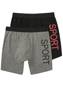 Långa boxershorts (2-pack), bonprix