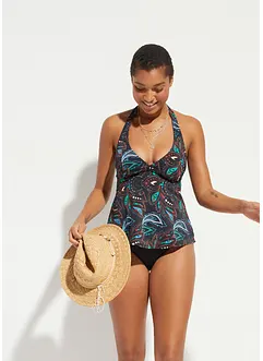 Tankini (2 delar) med återvunnen polyamid, bonprix