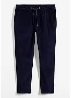 Dra-på-byxa i manchester, normal passform, raka ben, bonprix