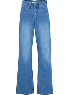 Straight Jeans High Waist, Stretch, bonprix