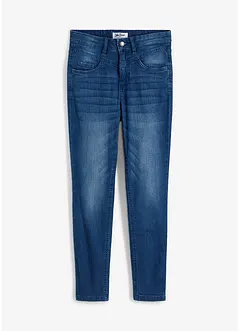 Stretchiga mjuka stuprörsjeans med hög midja, bonprix