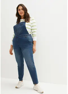 Jeanssnickarbyxa i boyfriendmodell, bonprix