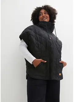 Vattenavvisande funktionstäckväst i oversizemodell, bonprix