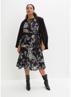 Klänning med vid böljande kjol, BODYFLIRT boutique