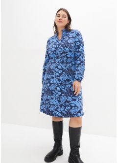 A-linjeformad knälång jerseyklänning med ekologisk bomull, bpc bonprix collection
