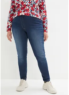 Jeansjeggings i stuprörsmodell med bekväm midja, bonprix