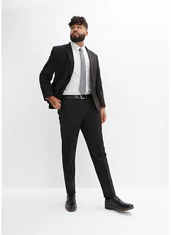 Kostym (4 delar): kavaj, byxor, skjorta, slips, bonprix