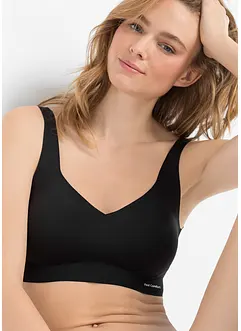 Vadderad Feel Comfort T-shirtbehå med lasercut utan bygel, bonprix