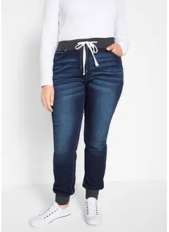Boyfriend Jeans Mid Waist, med bekväm midja, bonprix