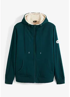 Munkjacka med värmande teddyfleecefoder, bonprix