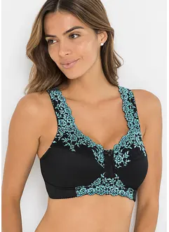 Avlastande BH utan bygel, med vadderade axelband, bonprix