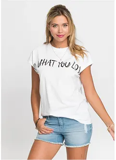 Oversizetopp av ren bomull, bonprix