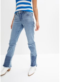 Jeans med lapptäckslook, RAINBOW