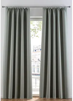 Mörkläggande gardinlängd, i flera storlekar (1-pack), bonprix
