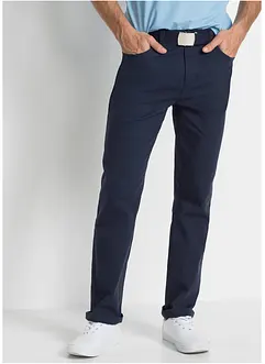 Stretchbyxa, Classic Fit, med bomull, Straight, bonprix