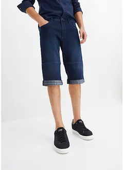 Långa jeansshorts, regular fit, John Baner JEANSWEAR