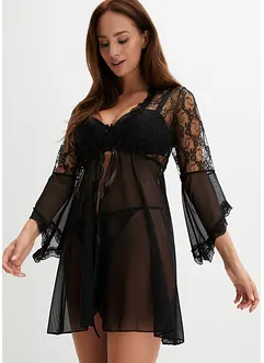 Kimono och stringtrosa (2 delar), bonprix