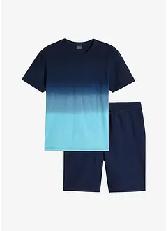 T-shirt och trikåbermudas (2 delar) i bomull, bonprix