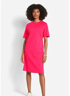 T-shirtklänning i oversizemodell med bomull (2-pack), bonprix