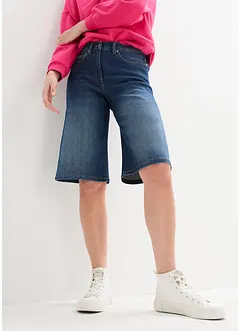 Jeansshorts, High Waist, skön midja, bonprix