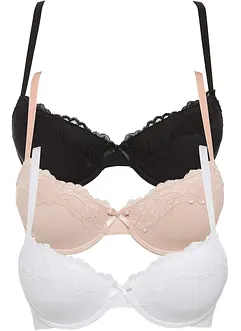 Formpressad BH (3-pack), bonprix