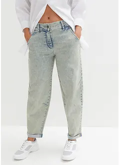 Jeans med vintagetvätt, bonprix