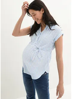 Mamma-/amningsblus i viskos, bonprix