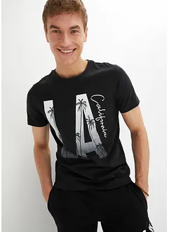 T-shirt i ekologisk bomull, Slim Fit, bonprix