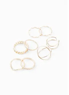 Set med ringar (8-pack), bonprix