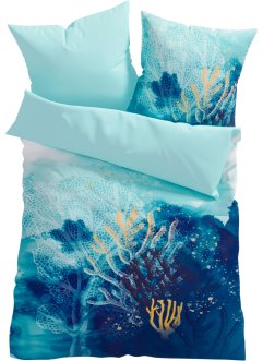 Vändbara sängkläder med korallmönster, bpc living bonprix collection