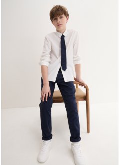 Chinos, skjorta och slips, för barn (3 delar), bpc bonprix collection