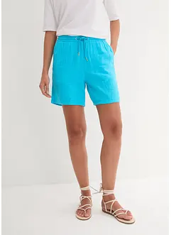 Muslinshorts av ren bomull, bonprix
