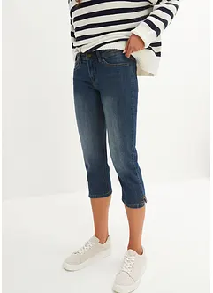 Slim Fit Jeans Mid Waist, cropped, bonprix