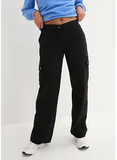 Långa cargojeans med medelhög midja, bonprix