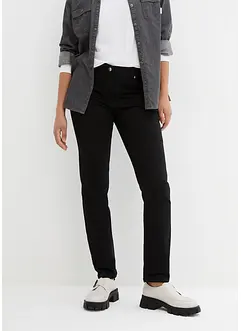 Slim Fit Jeans Mid Waist, med bekväm midja, bonprix