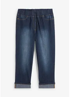 Slim Fit Jeans, Mid Waist, med bomull, bonprix