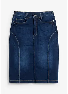 Stretchig kjol med bekväm hög midja, bonprix