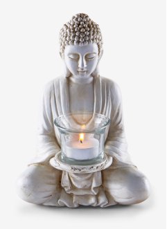 Värmeljushållare i form av en Buddha, bpc living bonprix collection