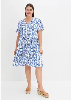 Mönstrad tunikaklänning, bonprix