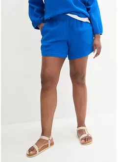Muslinshorts i bomull, bonprix