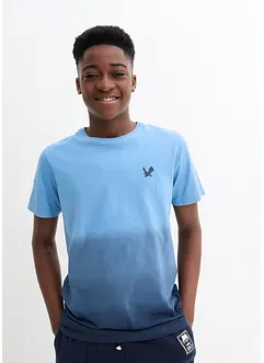 T-shirt med olika färgnyanser för barn, ekologisk bomull, bonprix